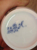 Royal Copenhagen Jugendstil August Frederik Hallin Einzigartige Vase von 1889 Nr. 1229