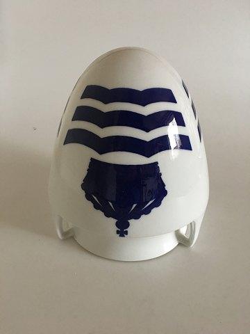 Royal Copenhagen Art Nouveau Hängevase mit Krone und 3 Wellen