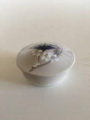Royal Copenhagen Art Nouveau Lidded Bowl with Flower and Butterfly Motif No 1528/2457