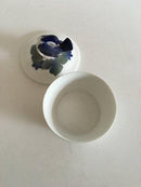 Royal Copenhagen Art Nouveau Lågskål med fugl No 600/587