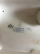 Royal Copenhagen Art Nouveau Inkwell with two chickens No 524