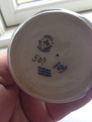 Royal Copenhagen Art Nouveau Curled up Snake vase No 509