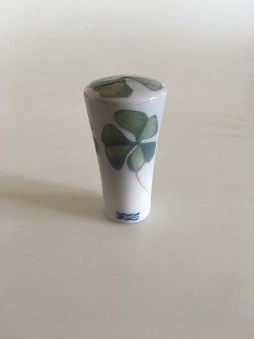 Royal Copenhagen Art Nouveau Stock Griff mit Kleeblatt.
