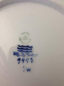 Royal Copenhagen Art nouveau Unika Tallerken af Vilhelm Fischer No 9473 fra Januar 1906