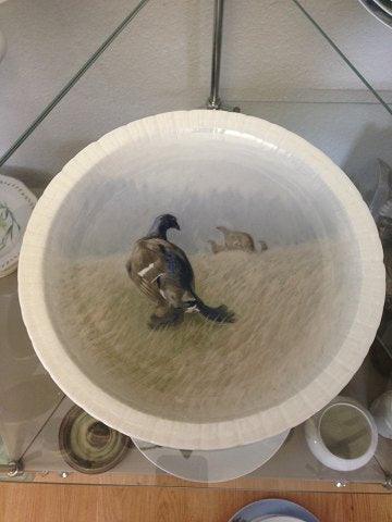 ロイヤルコペンハーゲン アールヌーボー・ユニークプレート ウィルヘルム・フィッシャー作 No 9490 1906年2月製