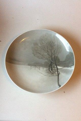 ロイヤルコペンハーゲン アールヌーヴォー ユニークスケールプレート カール・セーレンセン作 1926年製