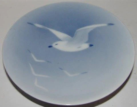 Royal Copenhagen Art Nouveau Vægtallerken med Måger No 32