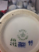 Royal Copenhagen Jugendstil-Vase in seltener grüner Farbe Nr. 606/292