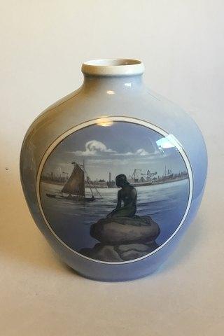 ロイヤルコペンハーゲン アールヌーボ花瓶 人魚姫 No 2770/2535 PMN