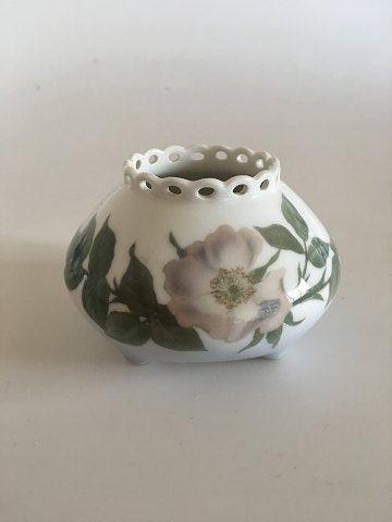 Royal Copenhagen Jugendstil-Vase mit durchbrochenem Rand Nr. 173/159