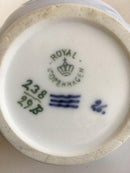 Royal Copenhagen Art Nouveau vase med hank No 238/29B