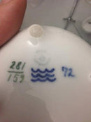 Royal Copenhagen Art Nouveau Vase with insect No 281/159