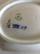 Royal Copenhagen Art Noveau Skål No 6/12 med Fiske Motiv