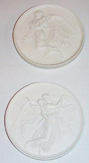 Royal Copenhagen Bisque Plate Night and Day No 86 and No 123