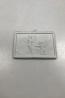Royal Copenhagen Bisquit "Cupid and Hymen spinning the thread of life".