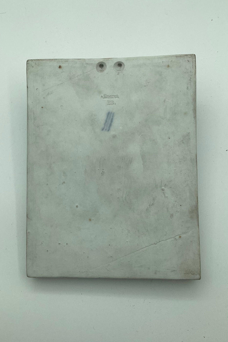 Royal Copenhagen Bisquit Platte Thorvaldsens Kristi Dåb (113)