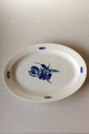 Royal Copenhagen Blå Blomst Flettet Ovalt Serveringsfad No 8019