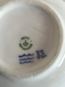 Royal Copenhagen Blå Blomst Flettet Rund Saucekande