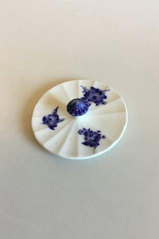 Royal Copenhagen Blå Blomst Kantet Låg No 8563