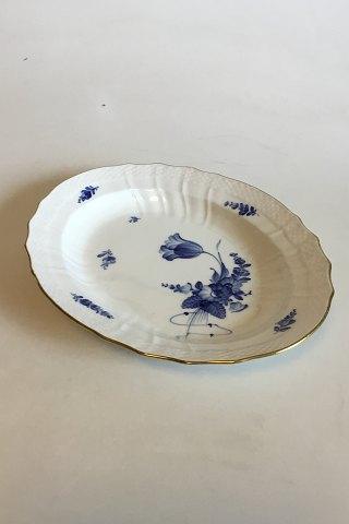 ロイヤルコペンハーゲン ブルーフラワー＆ゴールドリム オーバル