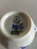 Royal Copenhagen Blå Blomst Svejfet Creme Kop No 1542