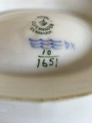 Royal Copenhagen Blaue Blume Geschweißte Saucenschüssel Nr. 1651