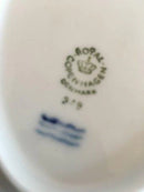 Royal Copenhagen Blå Magnolia Oval Assiette No 349