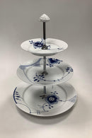 Royal Copenhagen Blå Mega Mussel Etagere No. 627