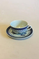 Royal Copenhagen Blue Tranquebar Tea Cup and Saucer No 957