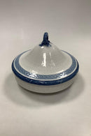 Royal Copenhagen Blå Vifte Ragoutfad med Låg No. 11503