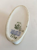 Royal Copenhagen Braun Iris Zahnstocher Halter / Teetick Halter Nr. 2849