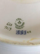 Royal Copenhagen Braune Rose Große Runde Schale Nr. 9013