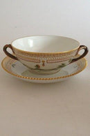 Royal Copenhagen Flora Danica Bouillon Tasse mit Untertasse Nr. 3612