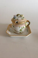 皇家哥本哈根Flora Danica奶油杯/芥末罐No 3589