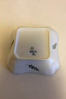 皇家哥本哈根绿花焊接土豆盘No 1522