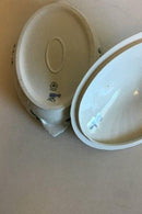 皇家哥本哈根绿花焊接椭圆盖碗 No 1702