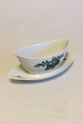 Royal Copenhagen Grüne Blume Geschweißte Schlafschüssel Nr. 1651