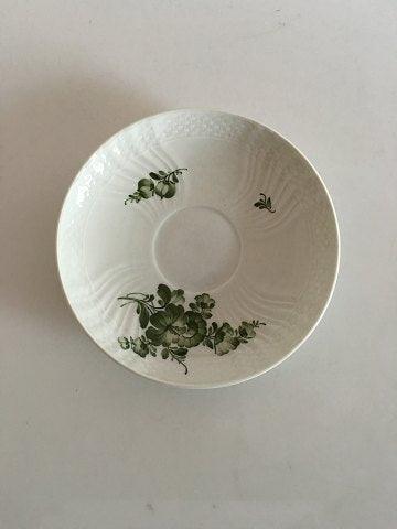 Royal Copenhagen Grüne Blumenuntertasse Nr. 1550-1872