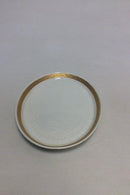 Royal Copenhagen Gold Fan Oval Tray No 11564