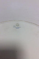 Royal Copenhagen Gold Fan Large Oval Tray No 11546