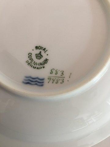 Royal Copenhagen Golden Horns with Orange Band Cake Plate No 883/9483