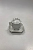 Royal Copenhagen White Flora Danica / Pearl Pattern Cream Cup No 20/3514