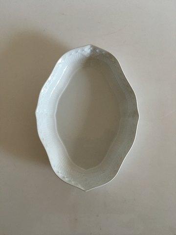ロイヤルコペンハーゲン ホワイトハーフレースオーバル アシエットNo.353