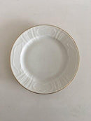 Royal Copenhagen White Juliane Marie w. Gold Dinner Plate No 21/12012