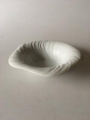 Royal Copenhagen Hvid Konkylie Dyb Morgenmadsskål No 14173(604)