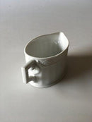 Royal Copenhagen Hvid Vifte Flødekande / Smørkande No 11541