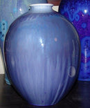 Royal Copenhagen Crystalline Vase by Soren Berg from 1925