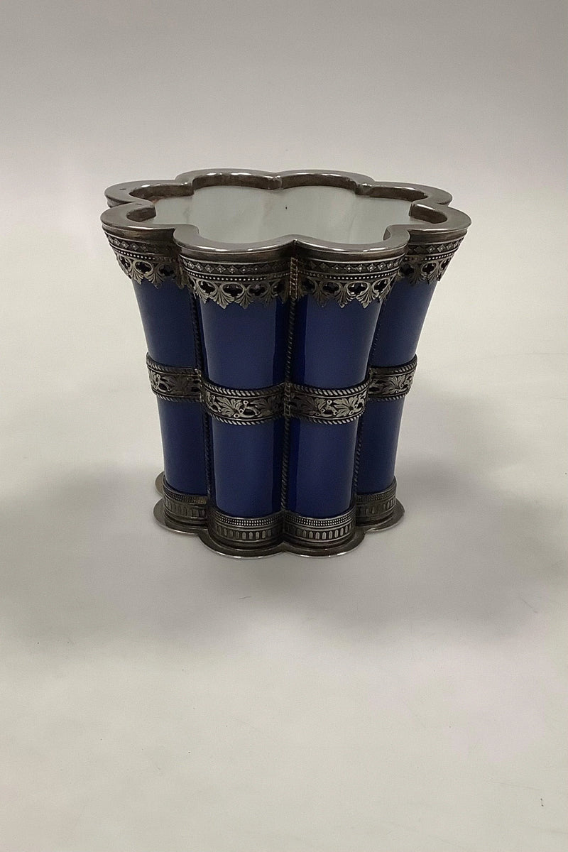 Royal Copenhagen Margrethe Bæger med Sølvmontering af Anton Michelsen No 3374