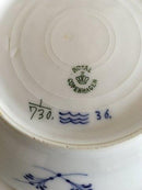 Royal Copenhagen Musselmalet Half Laced Compote Bowl No 730.