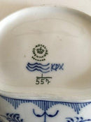 Royal Copenhagen Blue Fluted Half Lace Dish No 557